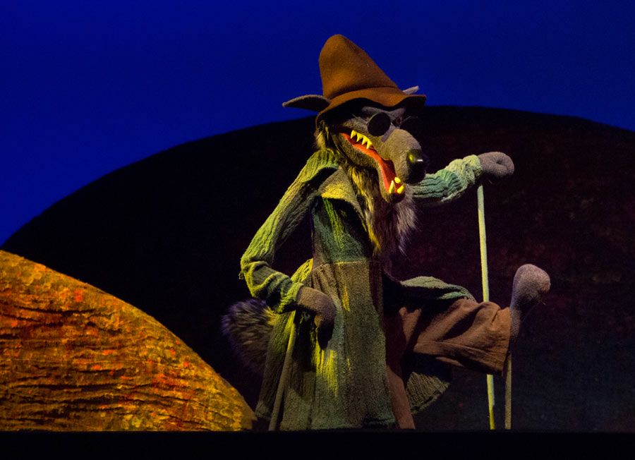 спектакль «Три поросёнка» в Театре кукол им. С. В. Образцова