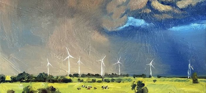 мастер-класс по живописи маслом «Пусть пойдёт дождь»