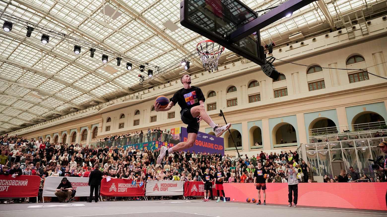 Кубок Красной площади по баскетболу 3х3 в Гостином дворе