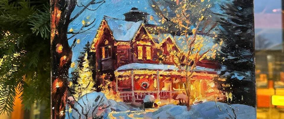 Мастер-класс по живописи маслом «Волшебство» фото 1