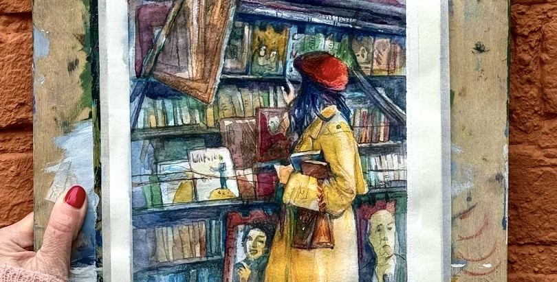 мастер-класс по живописи акварелью «В поисках сокровищ»