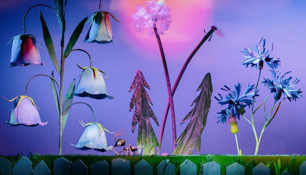 Спектакль «приключения муравья» в театре кукол имени образцова