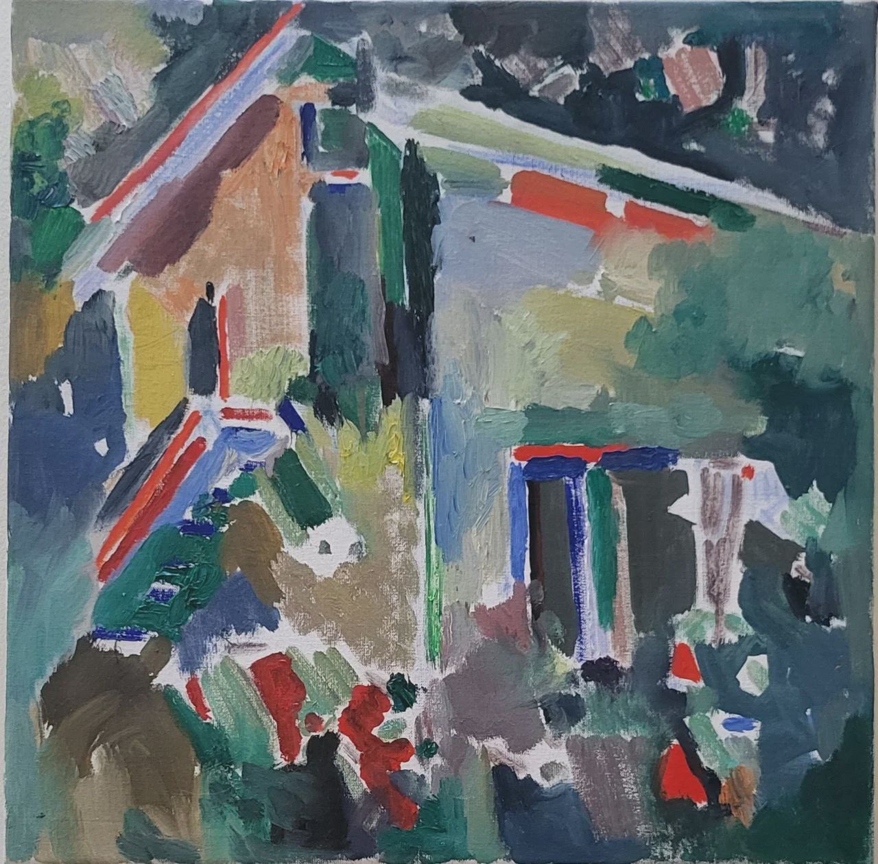 выставка «Голос нынешнего века и виденья той поры. Переделкинские пленэры: дома и дворы»