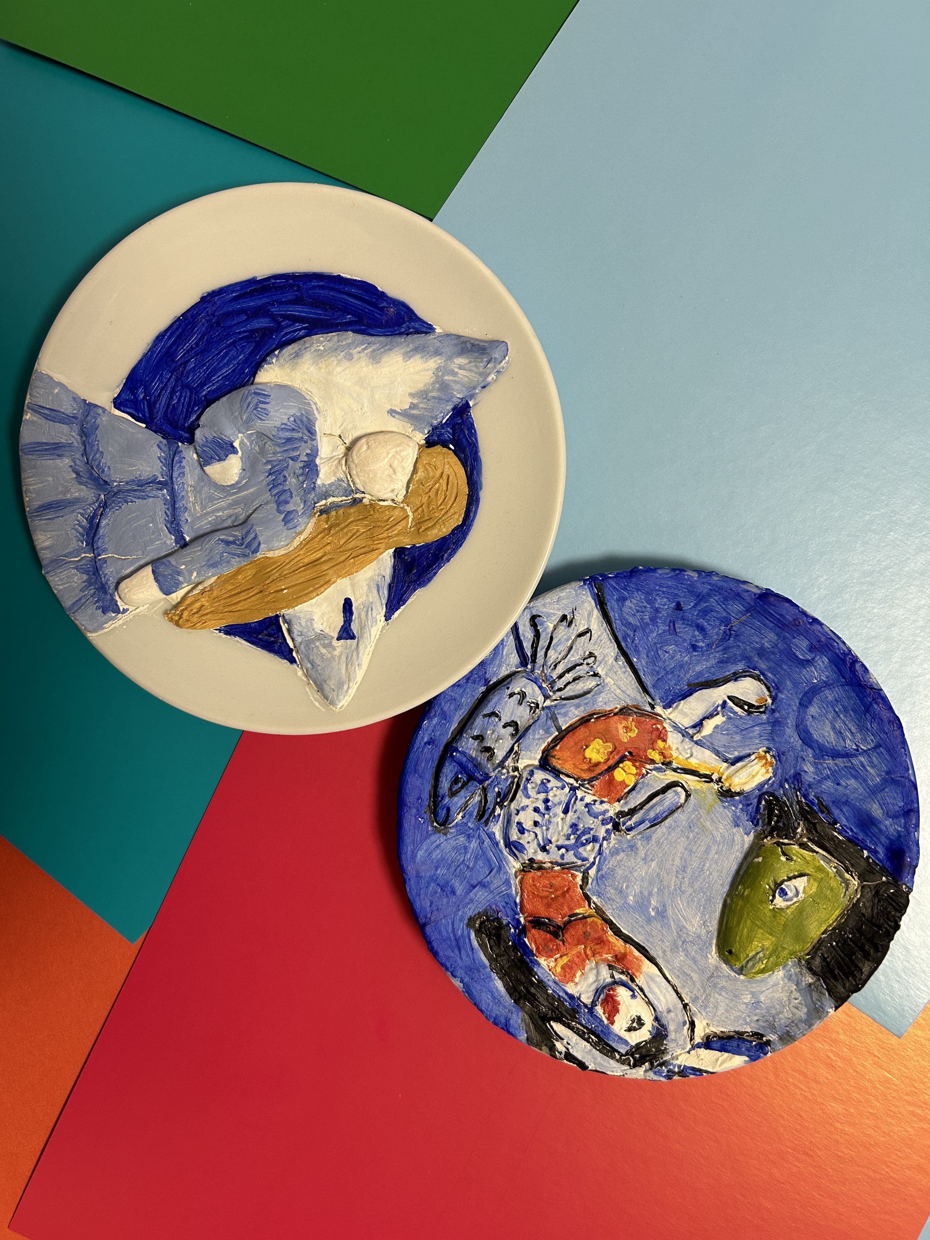 мастер-класс для детей «Керамика + Марк Шагал»