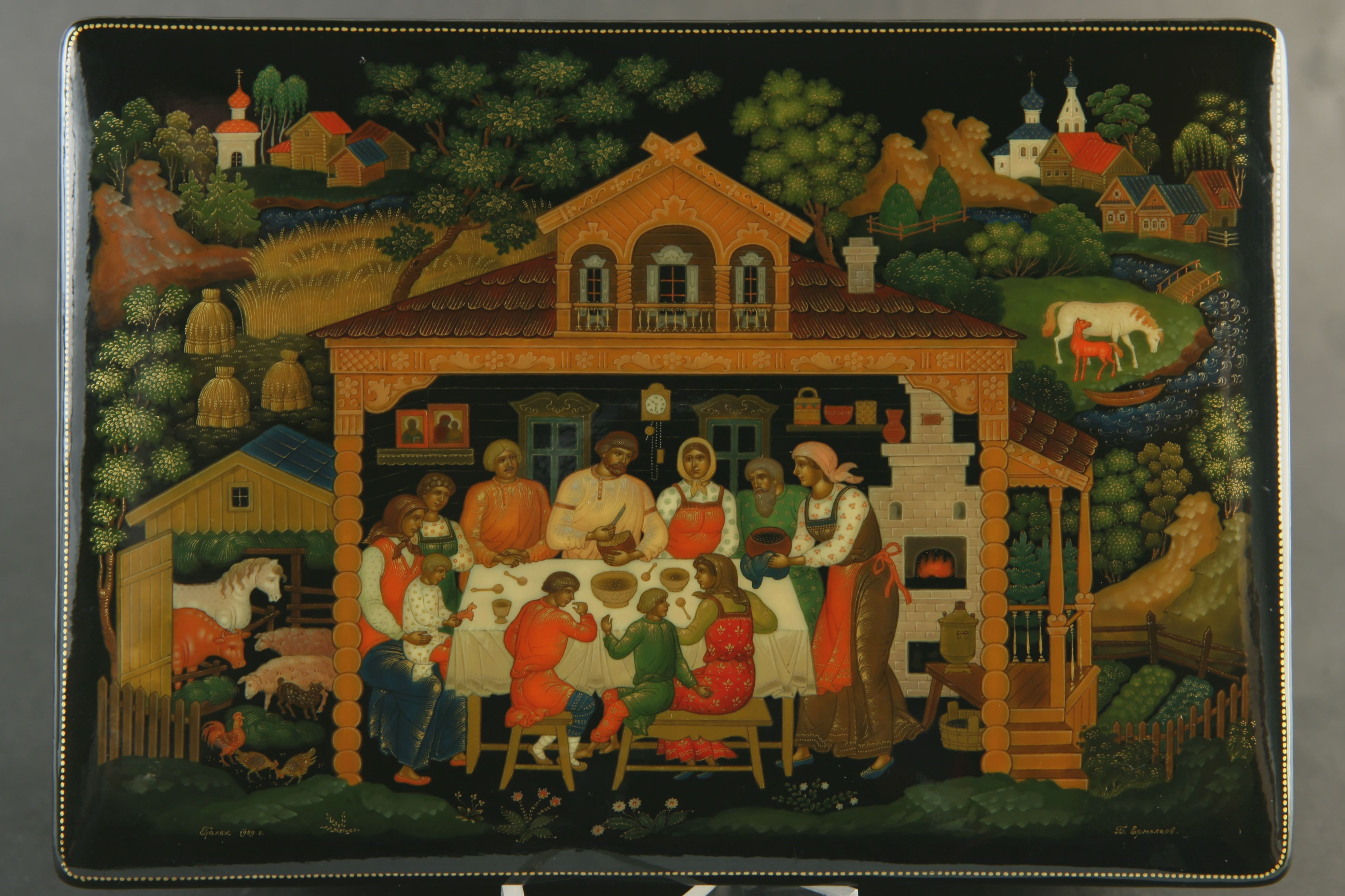 Выставка «Лаки. Большая история в миниатюре: Федоскино, Палех, Мстёра и Холуй» фото 1