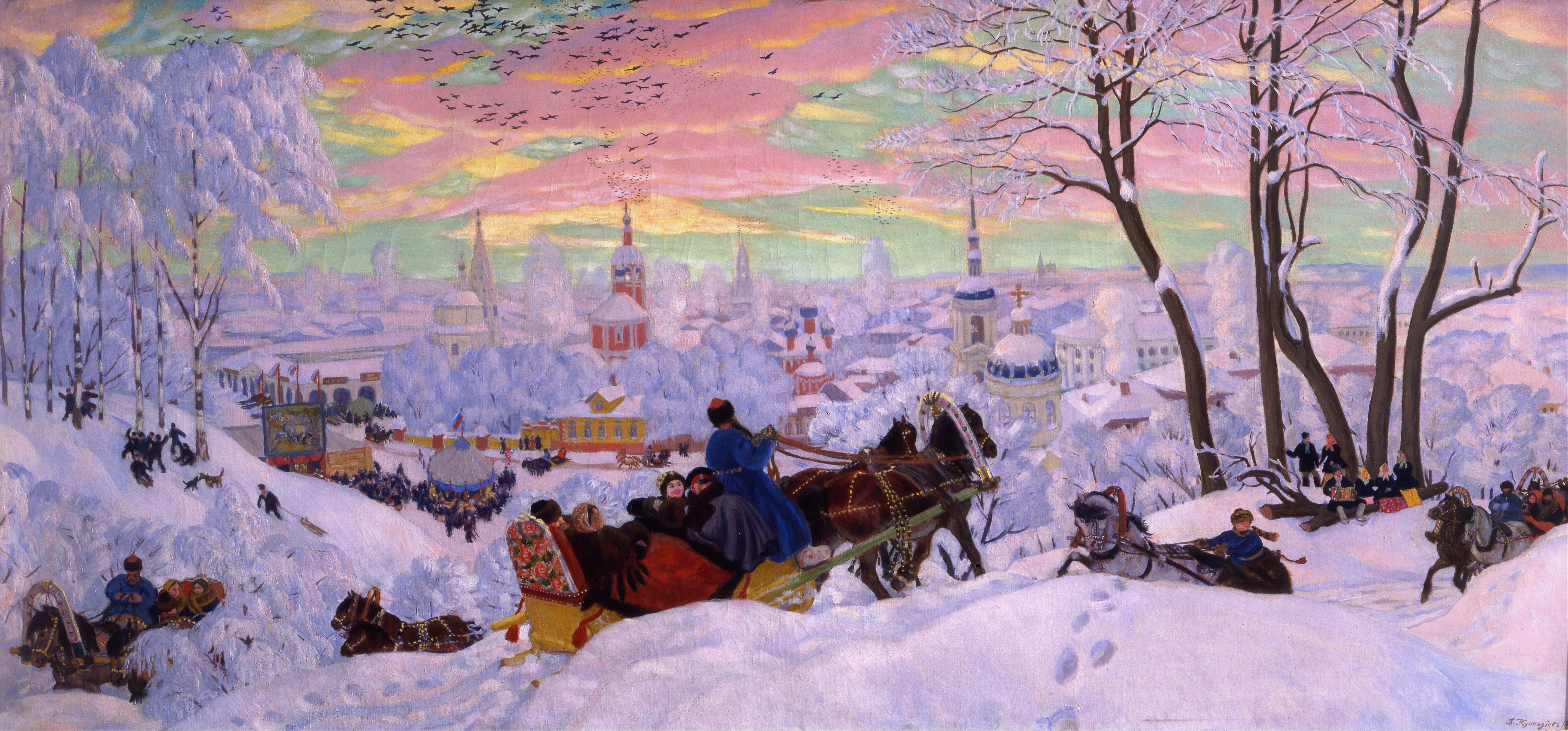лекция «Как гуляли Масленицу в Москве»