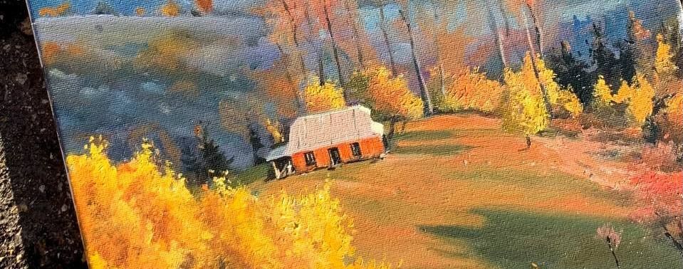 мастер-класс по живописи маслом «Вдали от всех»
