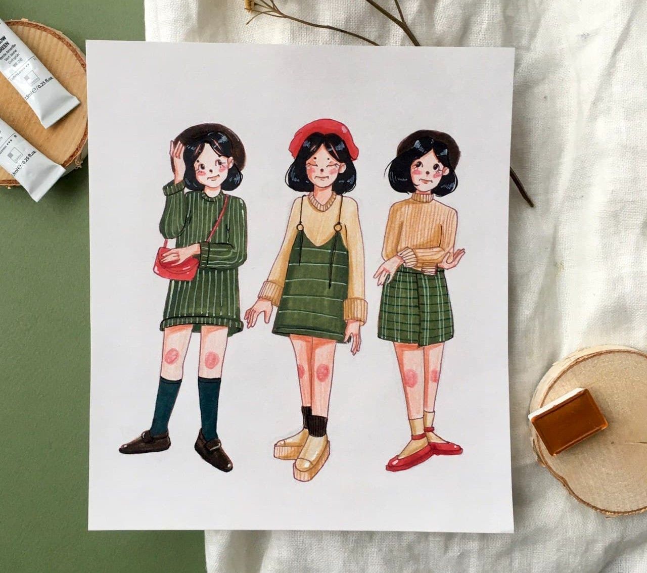 курс «Книжная иллюстрация» в студии рисования «Возьми кисть»