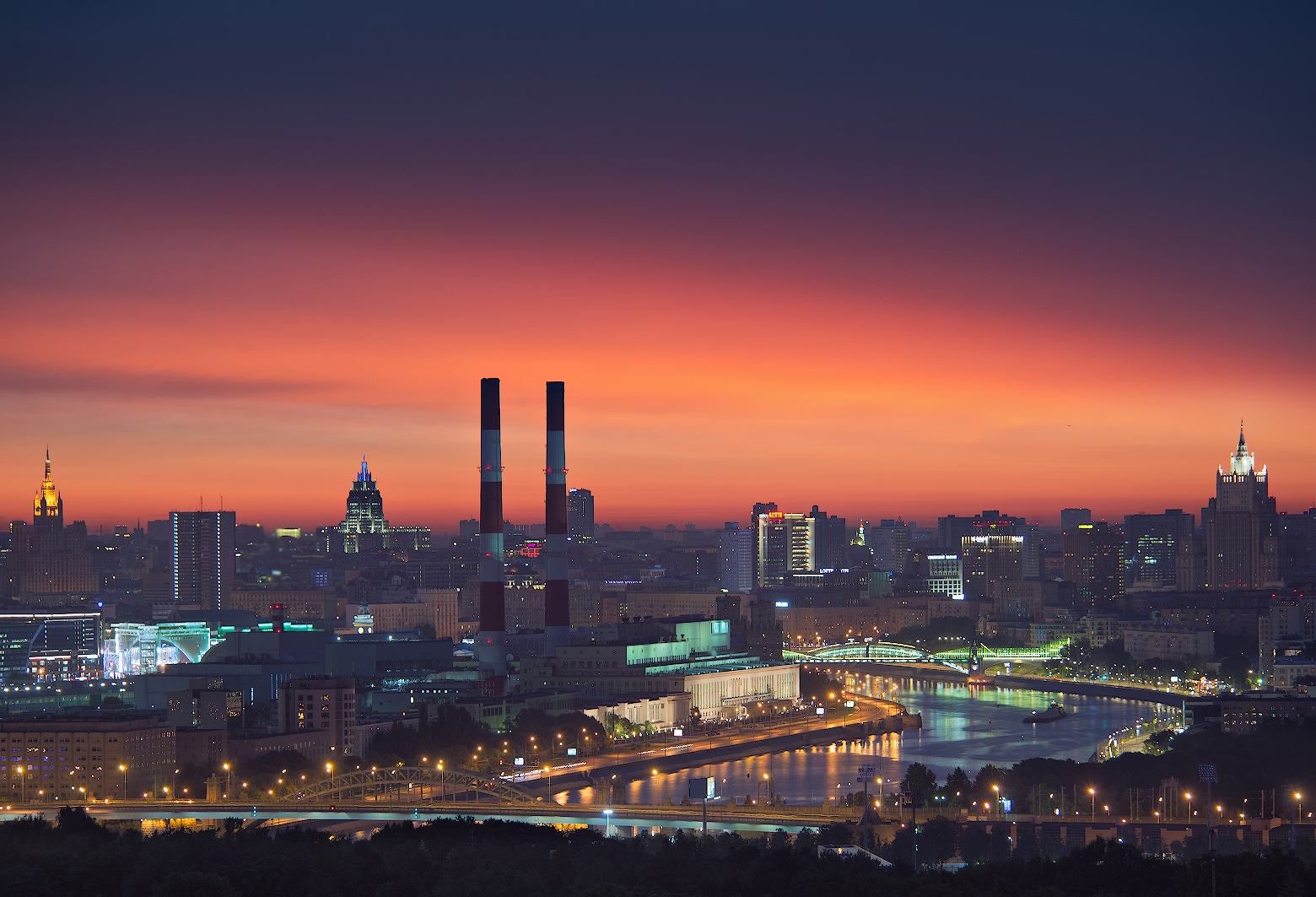 Рассветомания. Фотоэкскурсия на крыше небоскрёба на рассвете