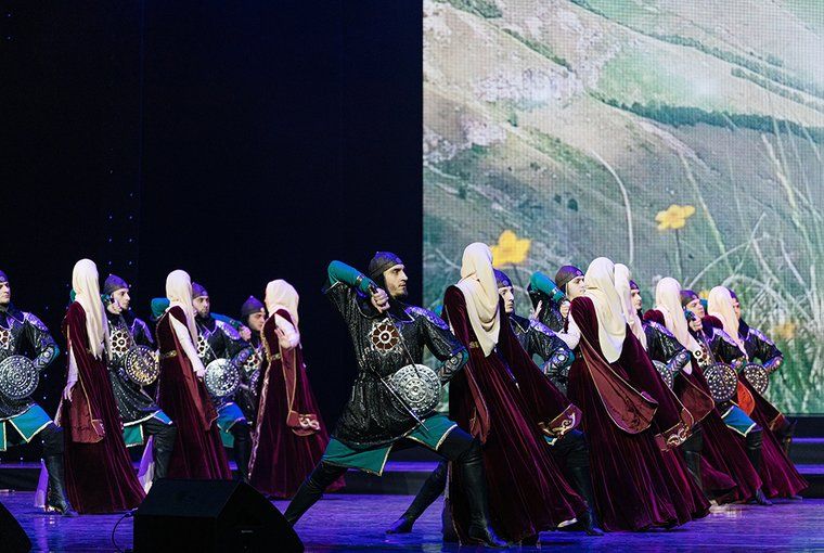 концерт ансамбля танца «Вайнах»