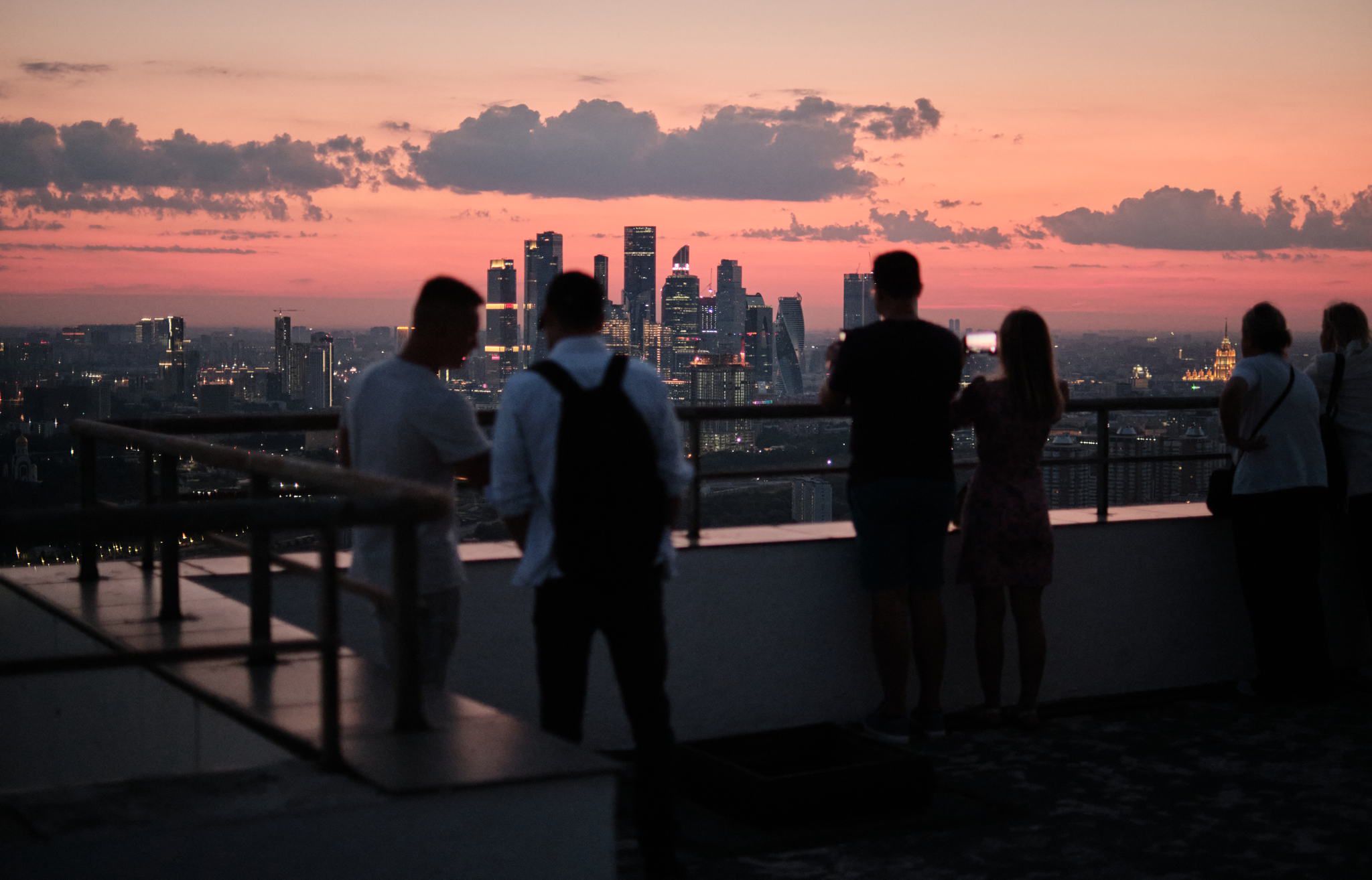 Рассветомания. Фотоэкскурсия на крыше небоскрёба на рассвете