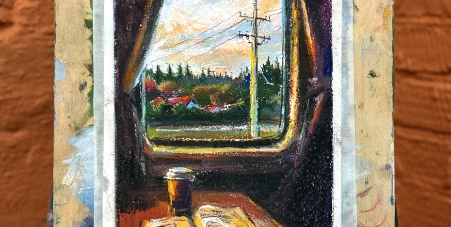 мастер-класс по живописи пастелью «Романтика странствий»