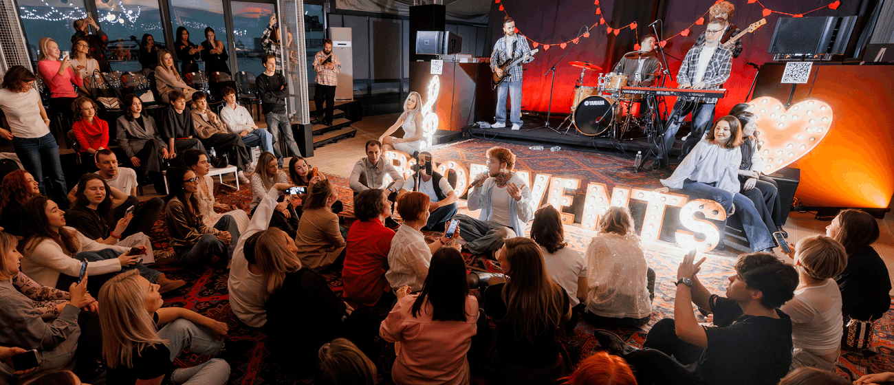 концерты в ритме весны от Roofevents