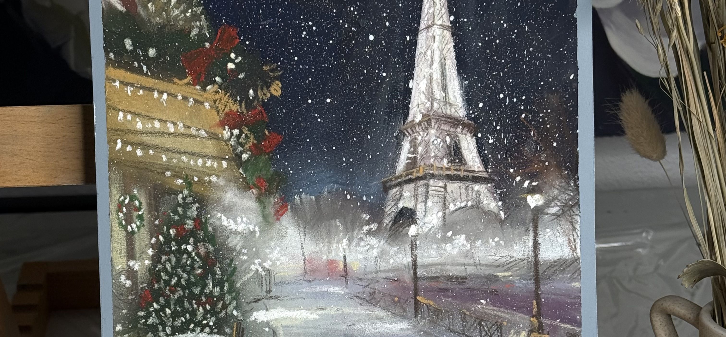 Мастер-класс по живописи пастелью «Париж» фото 1