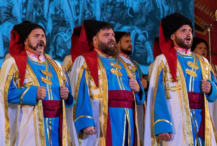 Концерт Кубанского казачьего хора