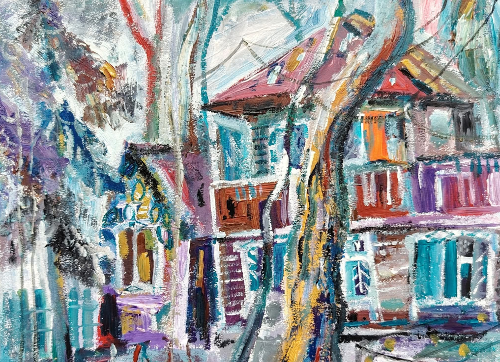 выставка «Голос нынешнего века и виденья той поры. Переделкинские пленэры: дома и дворы»