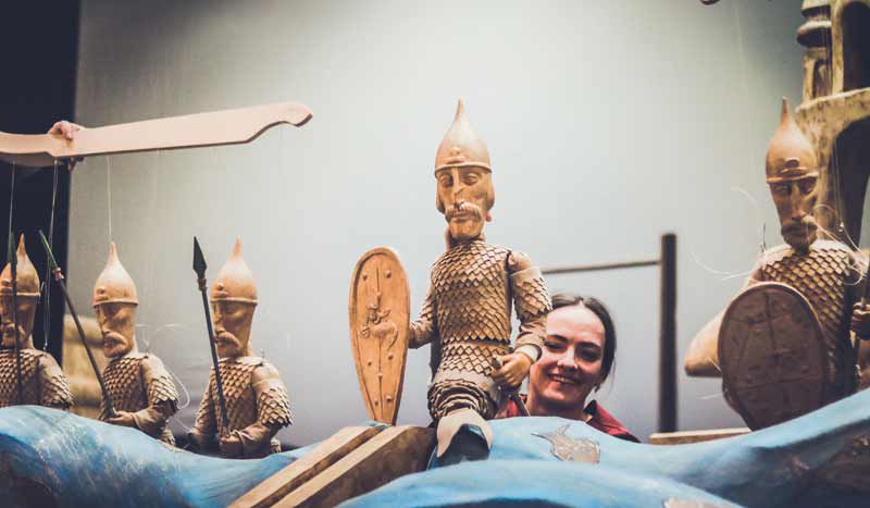 спектакль «Сказка о царе Салтане» в Театре кукол имени С. В. Образцова