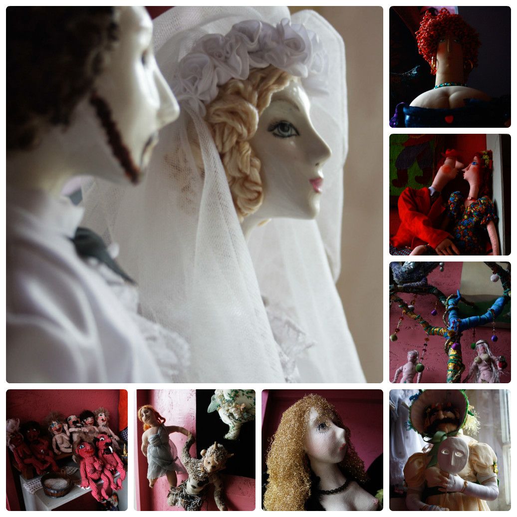 Постоянная экспозиция Музея кукол «Фривольные куклы»