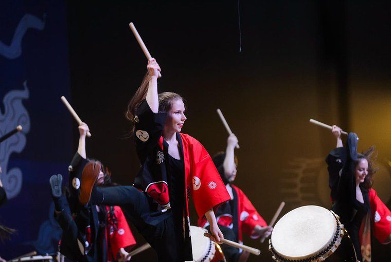 Шоу японских барабанов Taiko in-Spiration