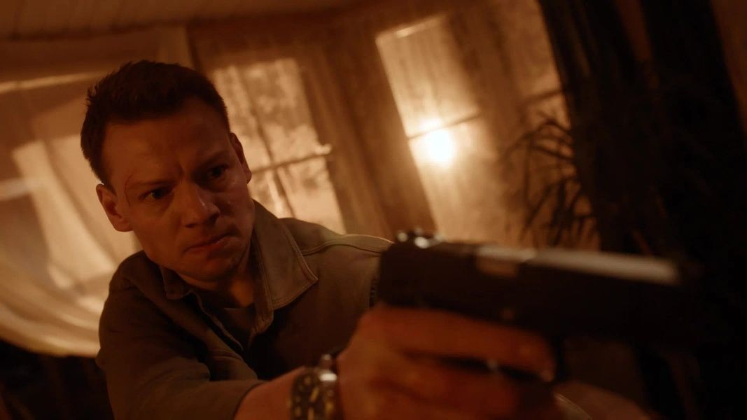 Кадр со съёмок сериала «Такси под прикрытием»
