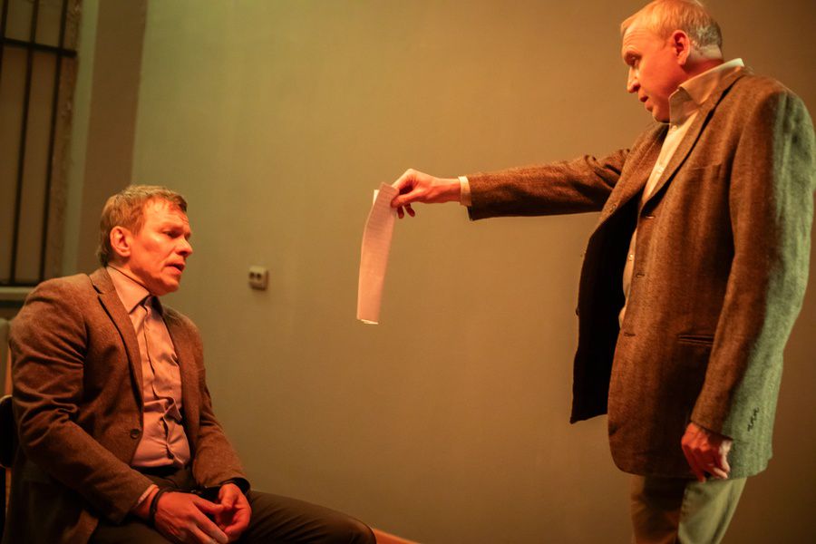 Кадр со съёмок сериала «Крайние меры»