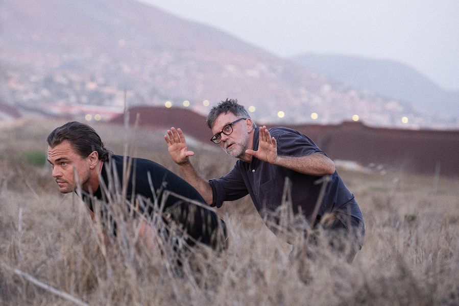 Кадр со съёмок фильма «Битва за битвой»