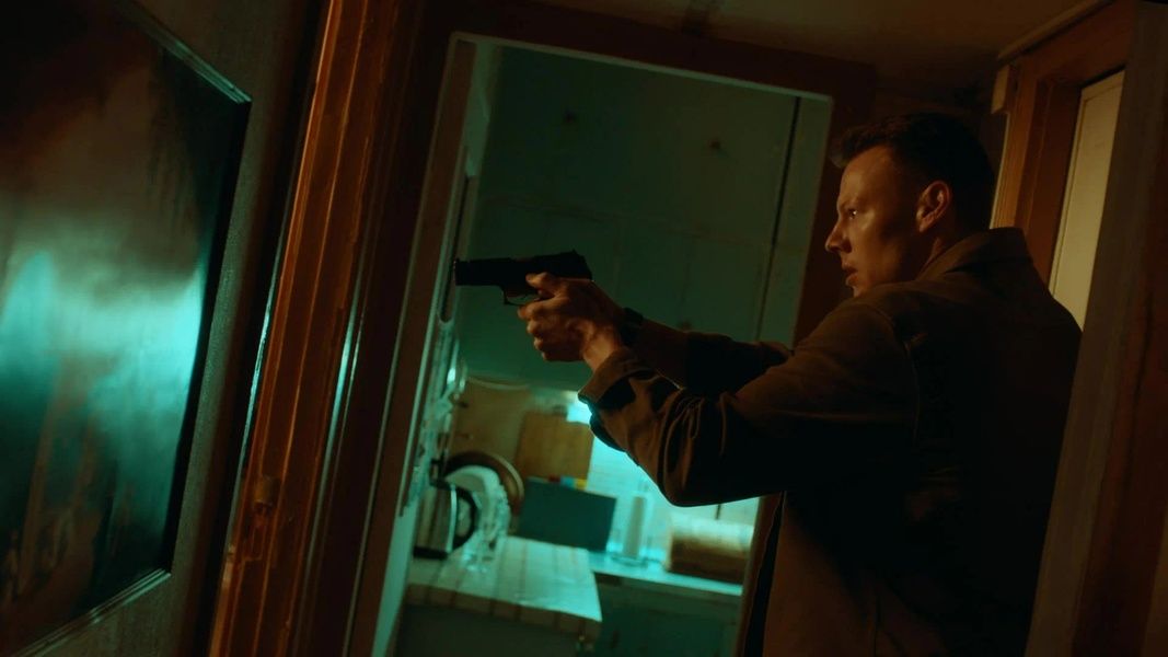 Кадр со съёмок сериала «Такси под прикрытием»
