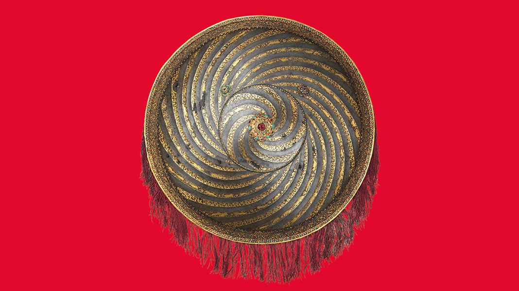 Щит из цельного листа булатной стали