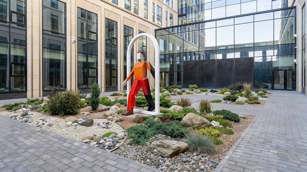 «Исцеление». Инсталляция Дмитрия Аске. Фото: пресс-служба Комплекса социального развития Москвы

